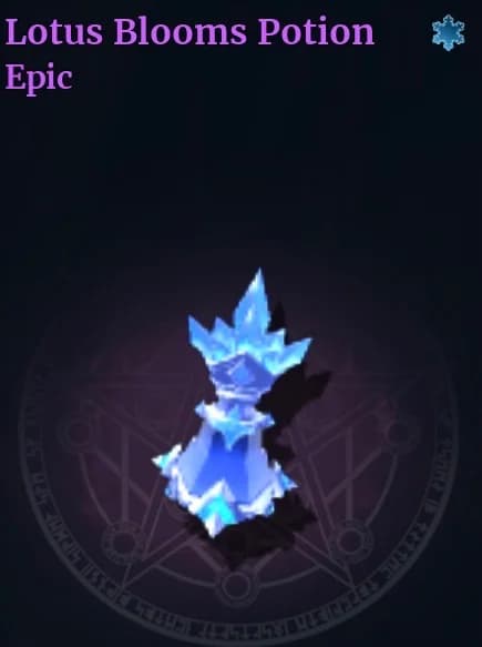 Lotus Bloom Potion official Wizard Alchemy reference